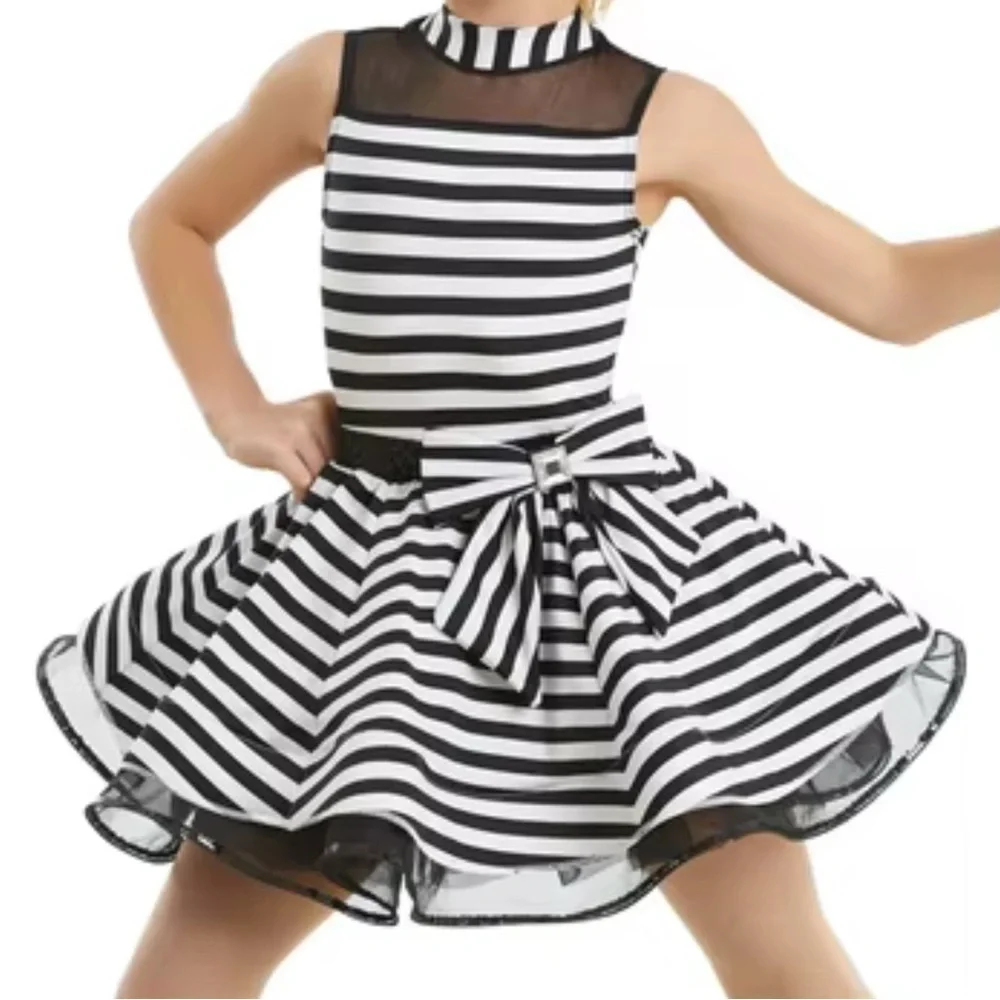 Weissman Black and White Costume